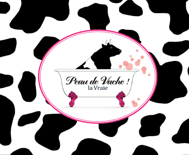 Étiquette La Vraie gamme de Savons Peau de Vache